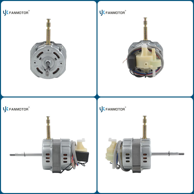 Motor de ventilador con soporte de 16/18 pulgadas, motor de CA monofásico de 220 V y 60 W con buje de aceite premium
