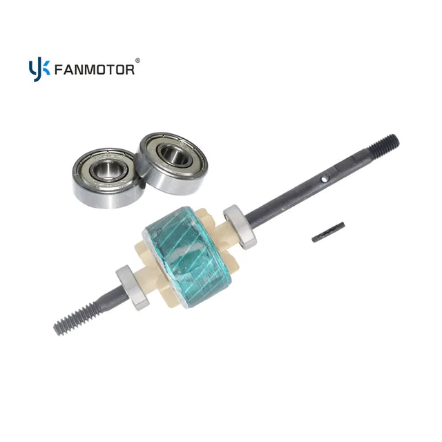 Suministro de fábrica Rotor del motor del ventilador de soporte de rodamiento de bolas dobles