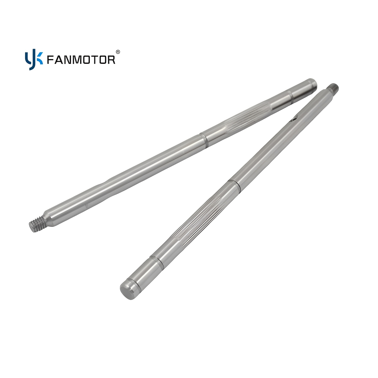 Suministro directo de fábrica de eje de motor de ventilador de acero C45 personalizado de alta precisión