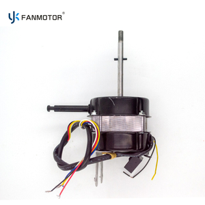 Motor de fan de la pared del rodamiento de bolitas del doble del aluminio del cobre del motor de CA de la pieza del ventilador eléctrico al por mayor de la fábrica