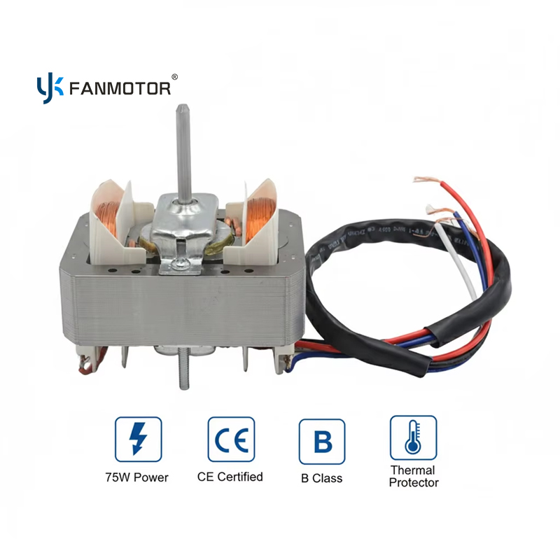 Motor de polo sombreado de CA de 75 W Unidad central de campana extractora de 220 V