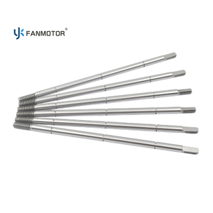 Aduana de alta precisión trabajada a máquina CNC del eje del motor de fan del acero de carbono 