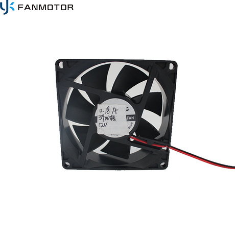 12V/24V 8025 80*80*25 mm DC Mini Ventilador de flujo axial de enfriamiento