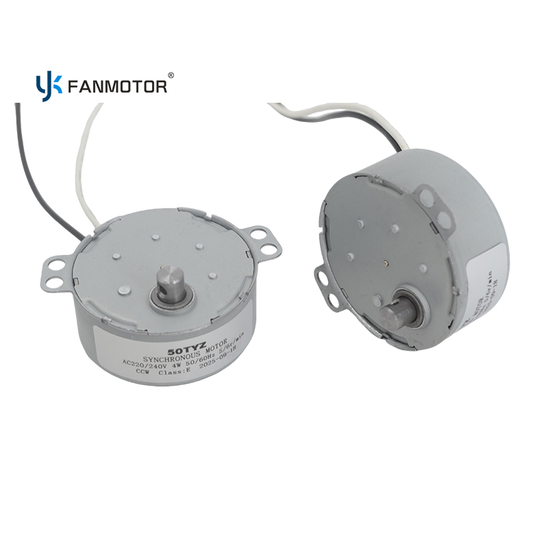 Motor síncrono de imán permanente de poste de garra de 220-240V CA 50TYZ