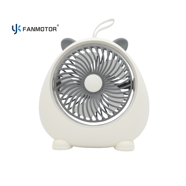 Precio de la fan de tabla del ventilador eléctrico portátil USB de la velocidad del viento de dos colores múltiples mini