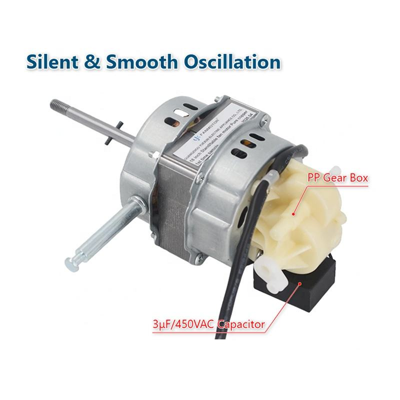 Alto esfuerzo de torsión del motor de fan la monofásico de la CA de 18 pulgadas para la fan industrial del pedestal