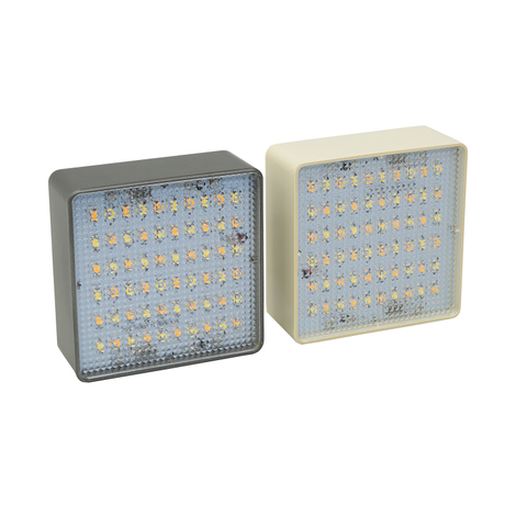 Lámpara recargable portátil de luz de relleno para acampar al aire libre de emergencia cuadrada