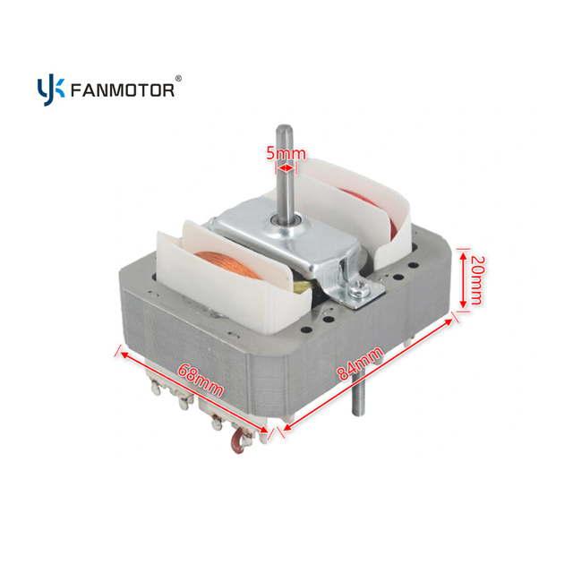 Fabricante de motores de polo sombreado de CA de 80 W en China para campanas extractoras