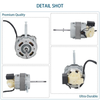 Alto esfuerzo de torsión del motor de fan la monofásico de la CA de 18 pulgadas para la fan industrial del pedestal
