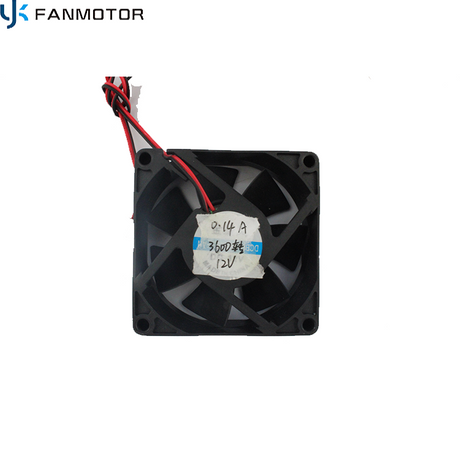 Factory Outlet Waterproof 7025 mm 12 V DC Enfriamiento eléctrico Ventilador de disipador de calor