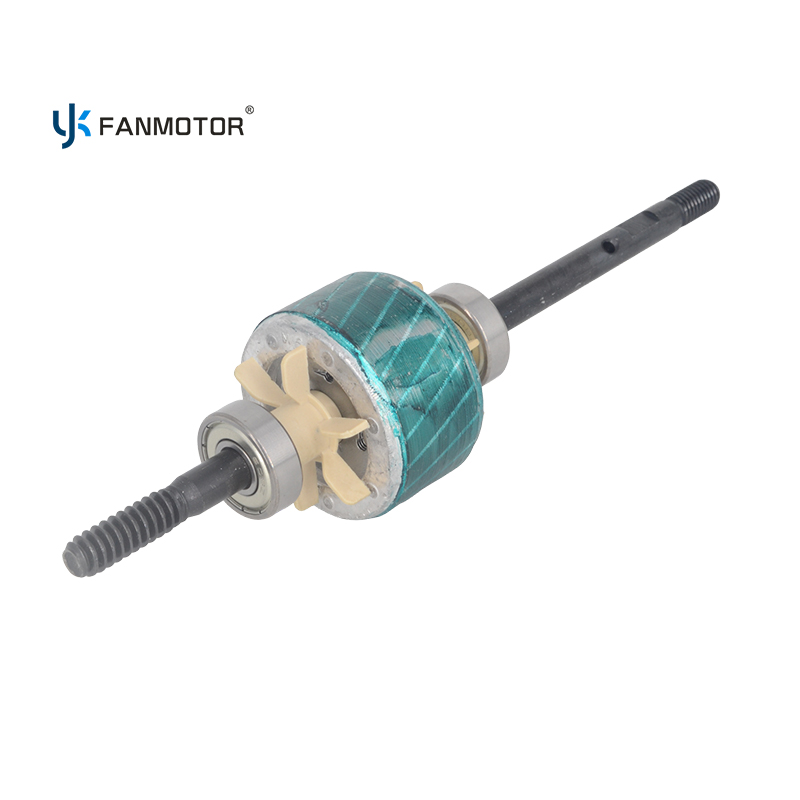 Suministro de fábrica Rotor del motor del ventilador de soporte de rodamiento de bolas dobles