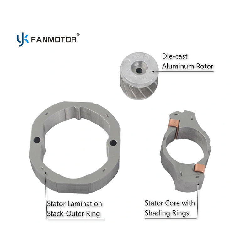 Kit de rotor de estator de motor de poste sombreado AC 5815 personalizado a la venta