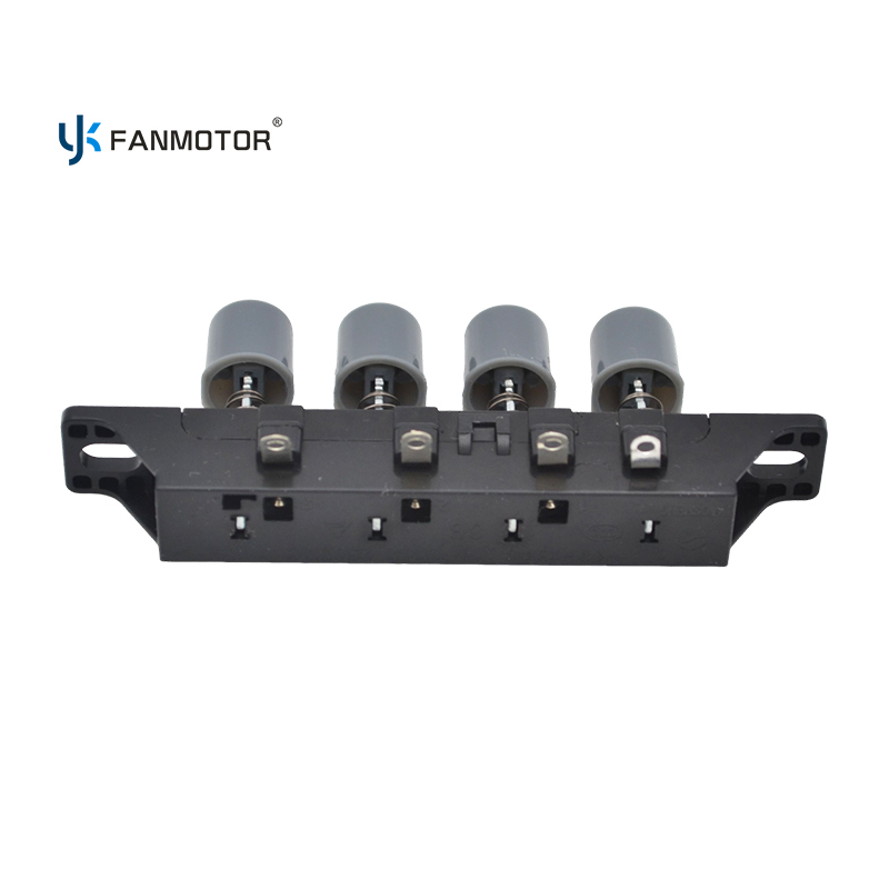 Interruptor de ventilador universal de 3 velocidades y 4 botones | Pieza de repuesto de 250 V CA 1 A