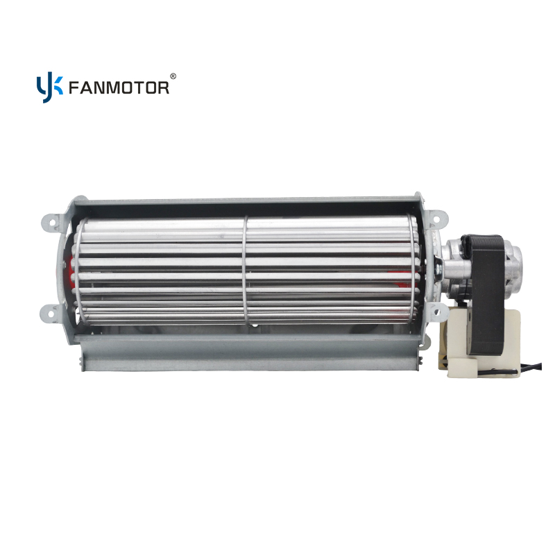 Ventilador de flujo cruzado de 60x180 mm, ventilador de rodamiento de bolas de alambre de aluminio de 29 W para cortinas de aire