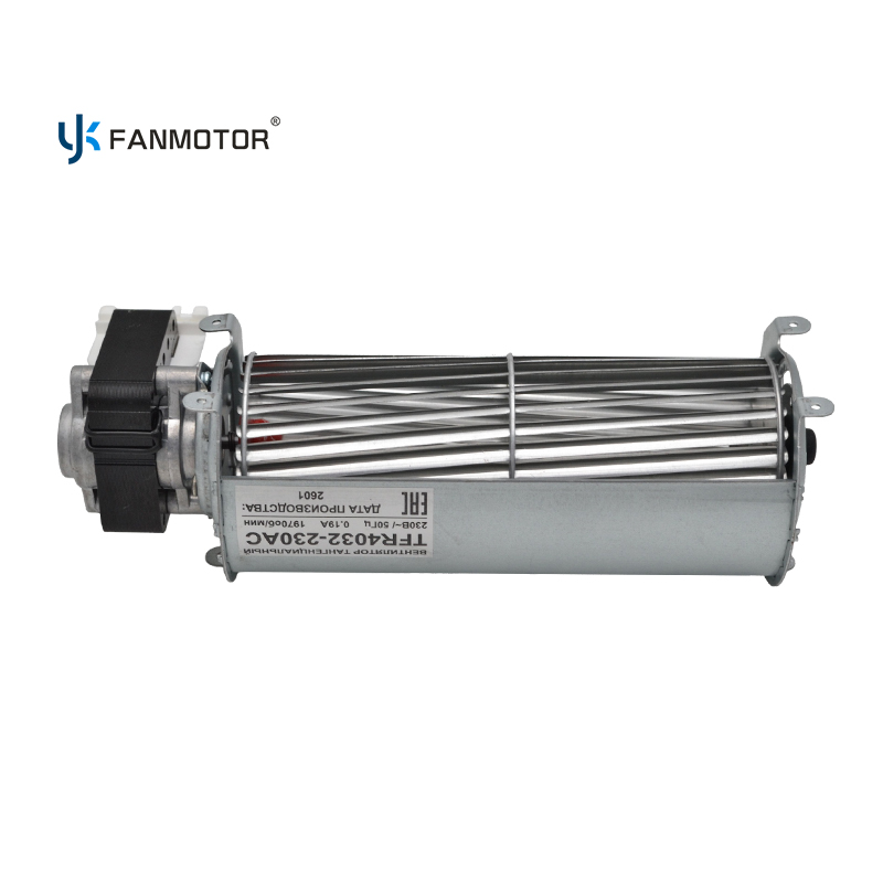 Ventilador tangencial de flujo cruzado de 60x180 mm 23 W para chimeneas y refrigeración de dispositivos electrónicos