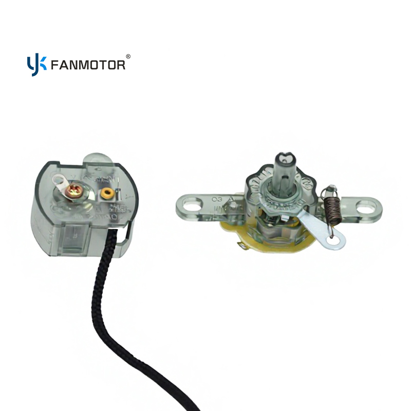 Interruptor de cable de tracción universal para ventilador de pared, 250 V 1 A | Control oscilante de encendido/apagado