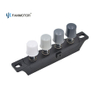 Interruptor de control del ventilador ABS de 3 velocidades y 4 teclas | Interruptor de ventilador con botón pulsador de color personalizado