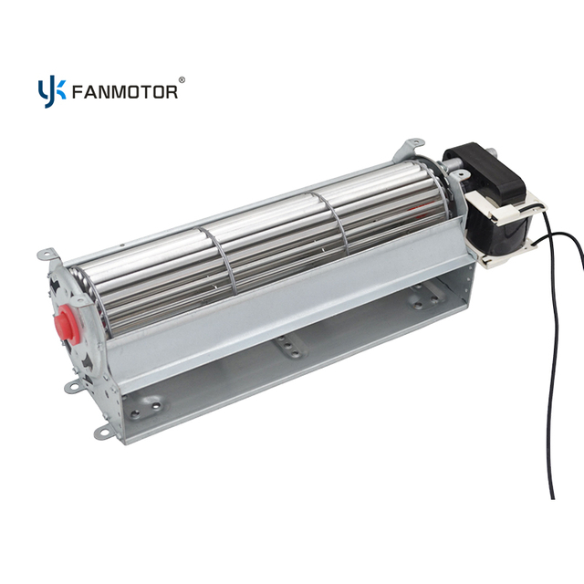 Ventilador de flujo cruzado de 60x240 mm, ventilador tangencial con rodamiento de bolas de 32 W para cortinas de aire y calentadores