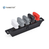 Interruptor de ventilador de 5 teclas con control de oscilación | Interruptor de botón tipo piano