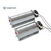 Ventilador de flujo cruzado de 60x240 mm, ventilador tangencial con rodamiento de bolas de 32 W para cortinas de aire y calentadores