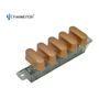 KQ-165C Interruptor de ventilador mecánico tipo piano de 5 teclas y 4 velocidades | 125 V/250 V CA