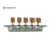KQ-165C Interruptor de ventilador mecánico tipo piano de 5 teclas y 4 velocidades | 125 V/250 V CA