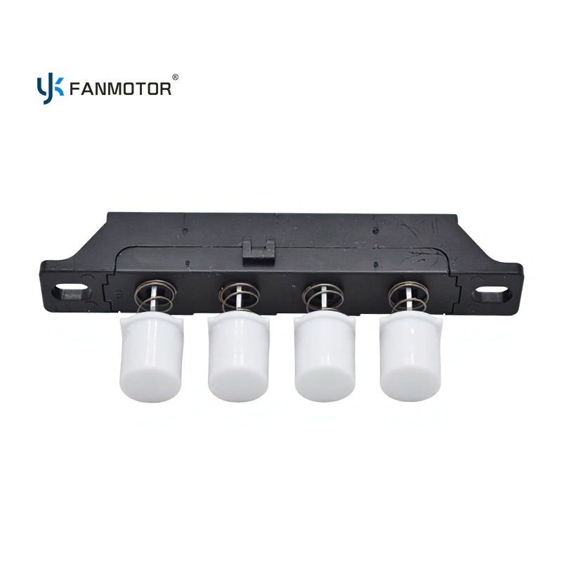 Interruptor de piano con ventilador eléctrico de 4 teclas, 3 velocidades | Controlador de botón pulsador de 250 V CA