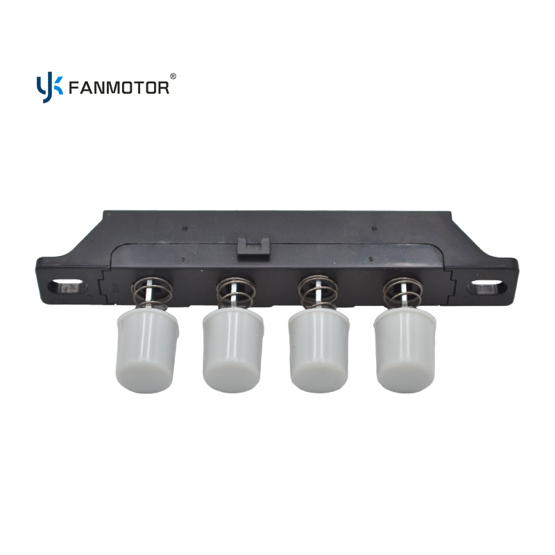 Interruptor de llave de velocidad del ventilador de 4 posiciones de 250 V CA 1 A | Recambio ventilador gris y blanco